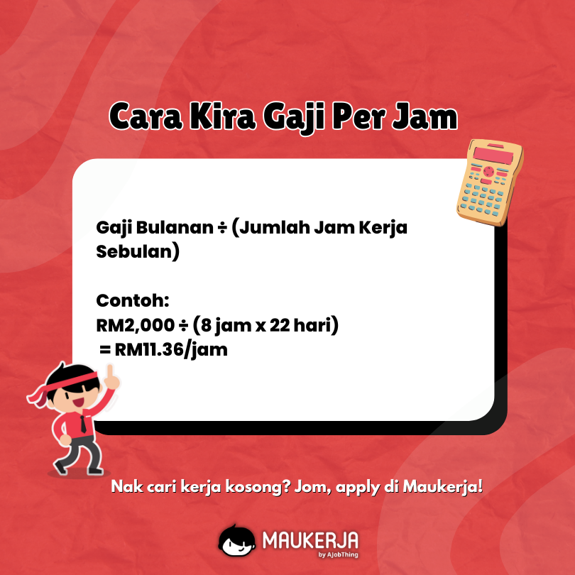 Cara Kira Gaji Per Jam